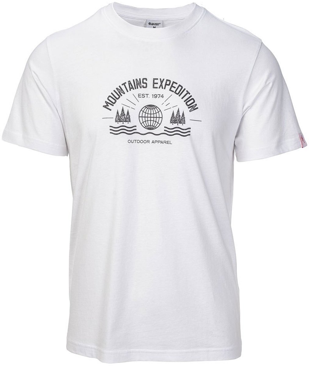 Hi-tec Miros T-shirt Met Korte Mouwen Man Wit