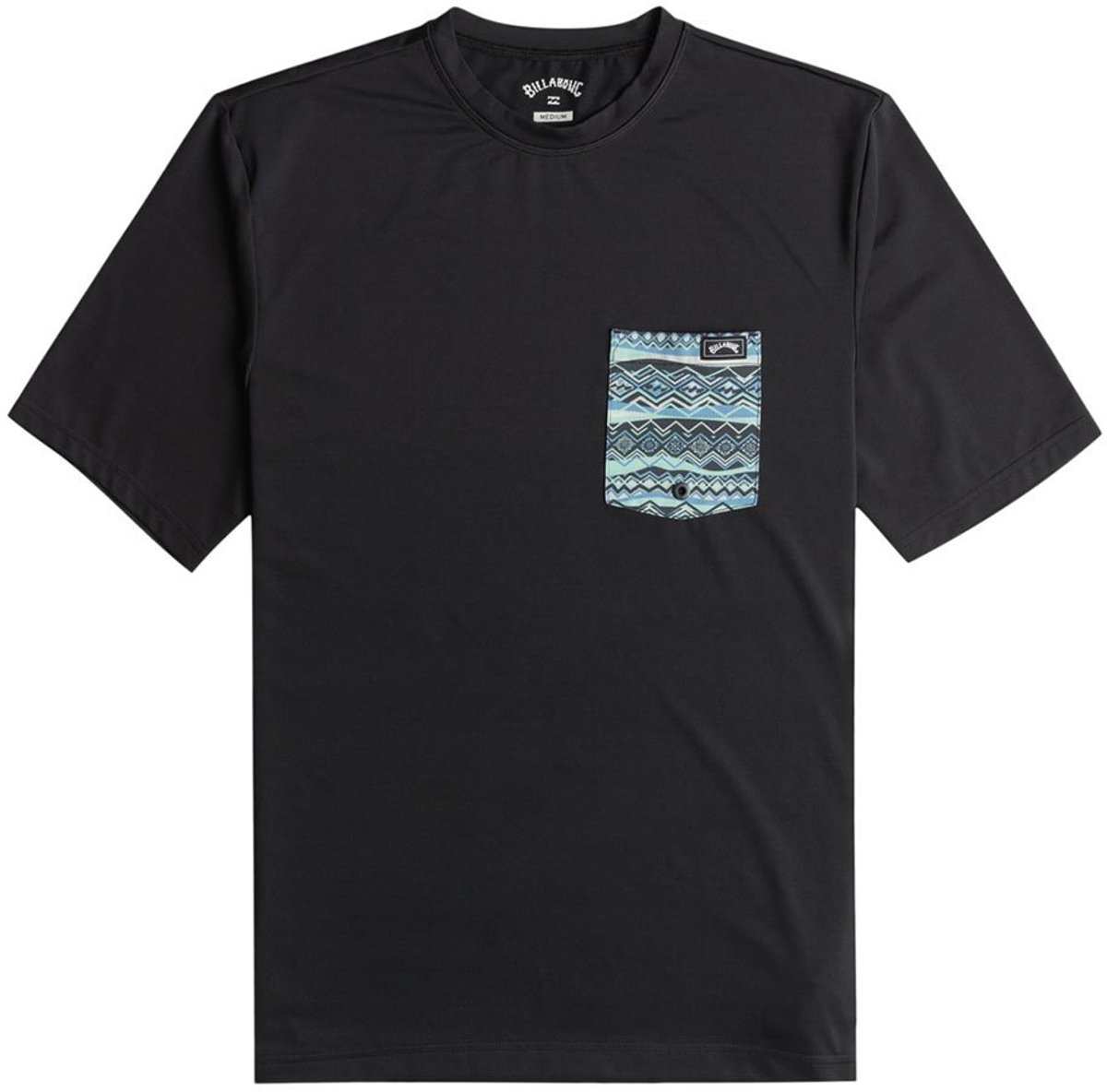 Billabong Team Pocket Uv Korte Mouw T-shirt S Man Zwart