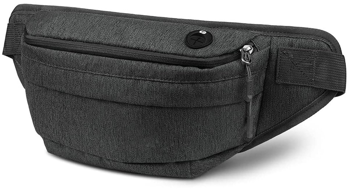 Bauchtasche-Zwart-42x15x11cm-Waterdichte-Verstelbare-Riem