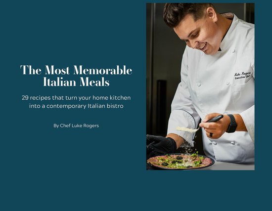 The Most Memorable Italian Meals - cover