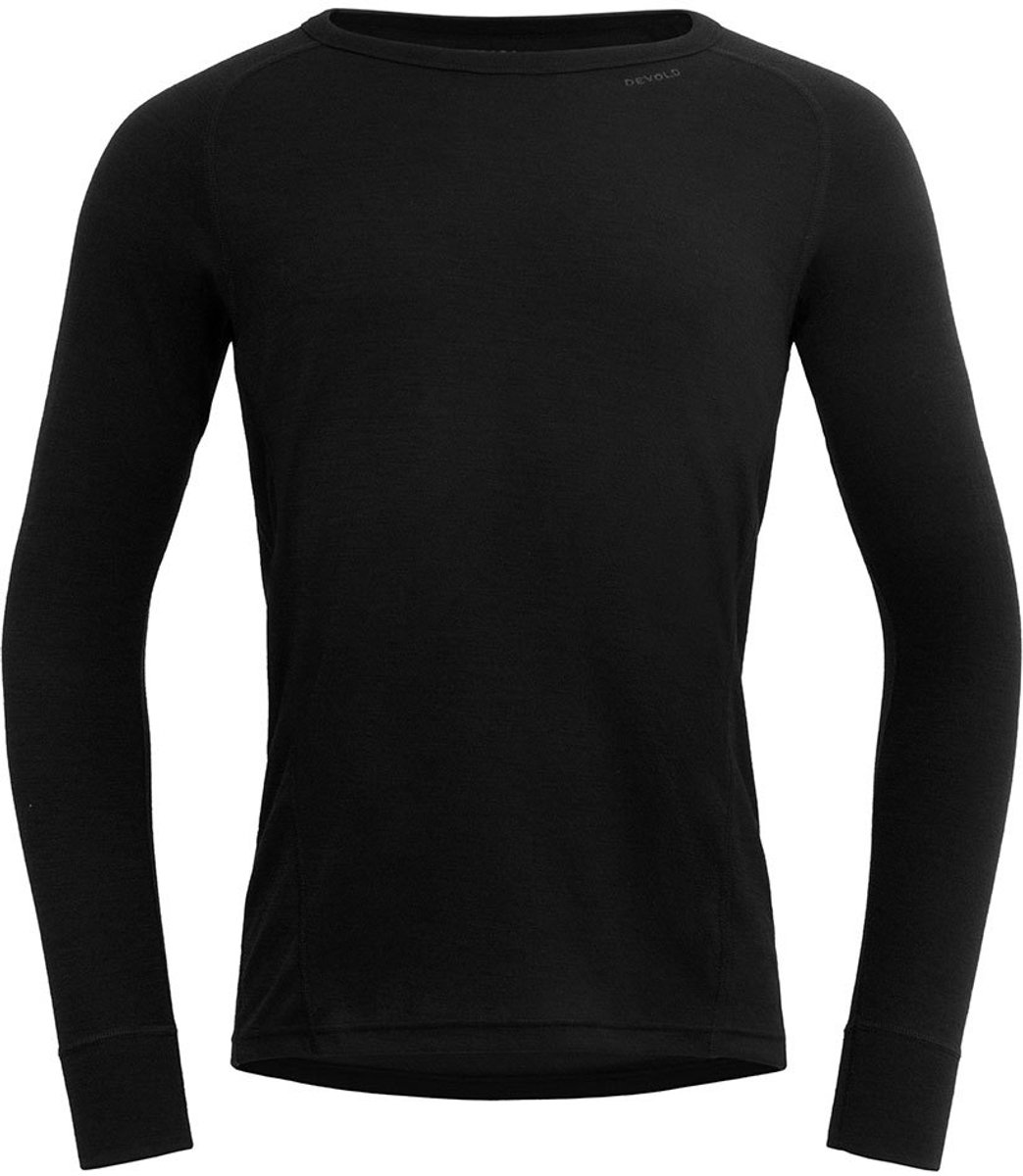 Devold Of Norway Duo Active Merino 205 T-shirt Met Lange Mouwen Man Zwart
