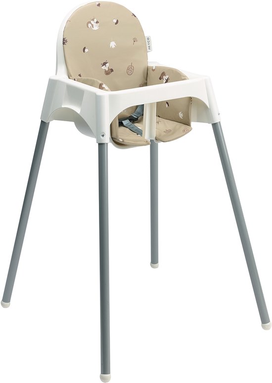 Meyco Baby Forest Animals Stoelverkleiner - Sand van Meyco — afbeelding 4