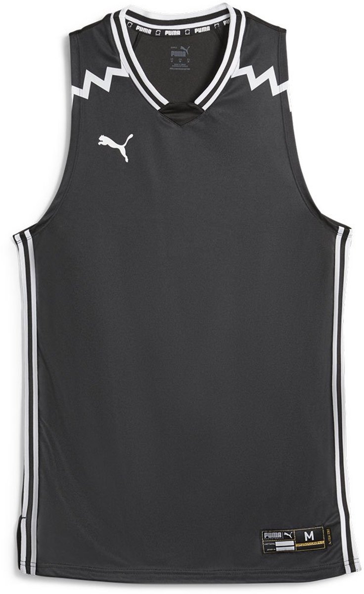 Puma Hoops Team Game Mouwloos T-shirt M Zwart