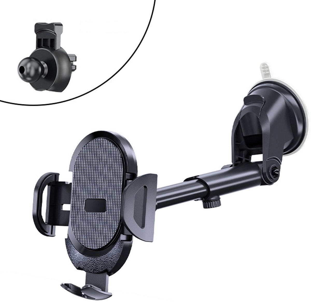 Telefoonhouders Auto met Extra Sterke Zuignap - Voor Raam en Dashboard - GSM / Mobiel Houder - Autohouder telefoon - Accessoires Accessories Interieur