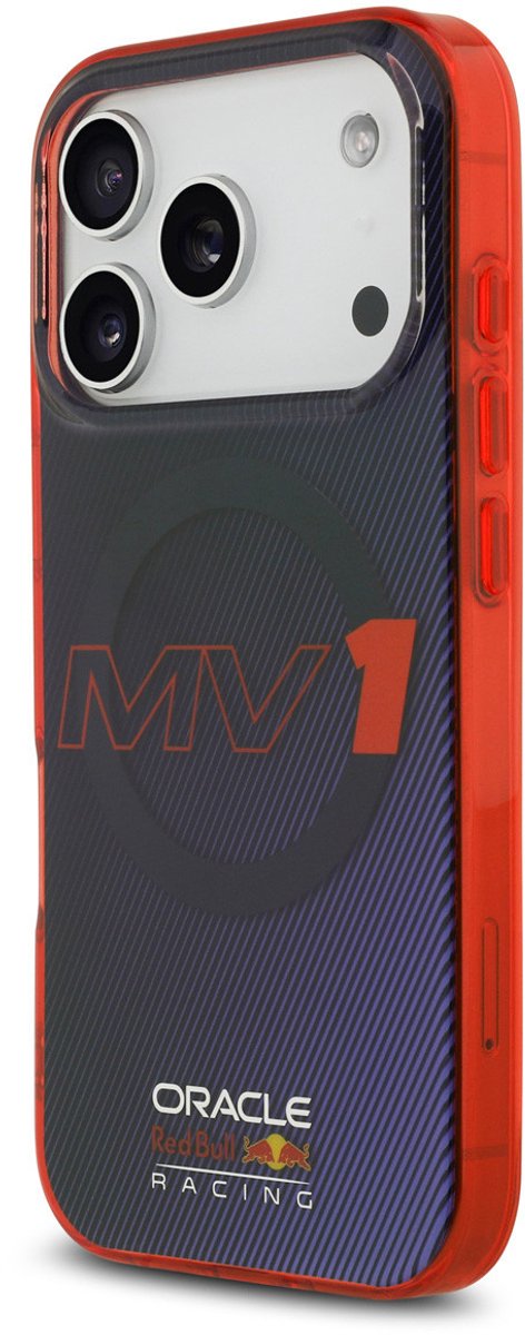 Red Bull Racing Back Cover voor iPhone 17 Pro - Magsafe - Schokabsorberend - Navy