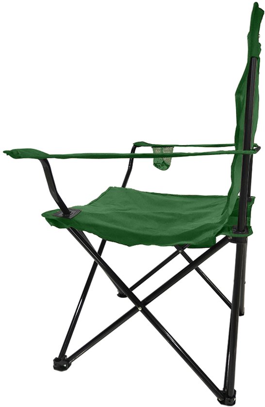 Lopoleis® Campingstoel - Klapstoel - Campingstoel opvouwbaar - Visstoel - Vouwstoel - Strandstoel - Inklapbaar - Lichtgewicht - Outdoor Stoel - 1.6kg - Groen — afbeelding 5