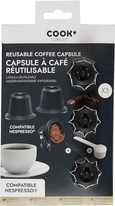 Tasses Nespresso réutilisables