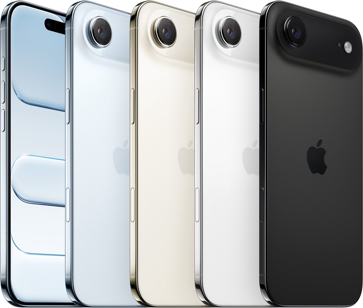 Apple iPhone Air 256GB Space Black – Dunste 5,6mm smartphone, 6,5" scherm, A19 Pro-chip, 48MP camera, 5G, eSIM - Afbeelding 3