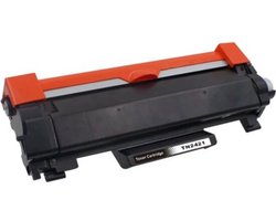 TN-2421 Zwart - TN-2410 - TN-2420 Huismerk laser toner cartridge 3000 pagina's compatible met BROTHER DCP-L2512D / DCP-L2532DW / DCP-L2552DN / HL-L2312D / HL-L2352DW / HL-L2372DN / MFC-L2712DN / MFC-L2712DW / MFC-L2732DW / DCP-L2512D / DCP-L2532DW