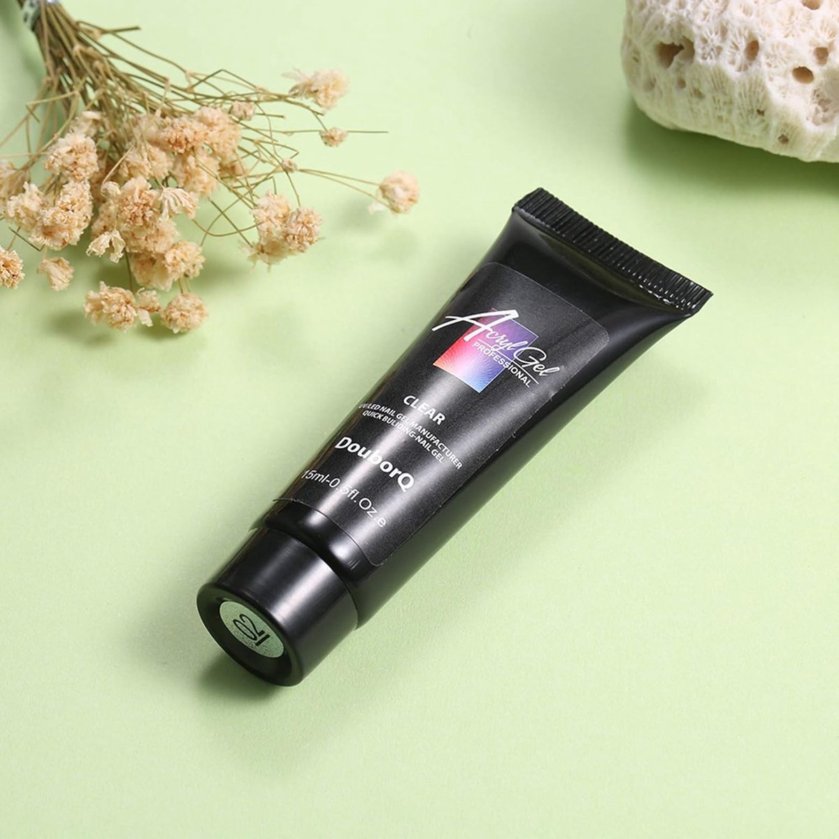 iFoulki UV Gel Nagelverlengingsset met 48 Quick Fix Nagels + 15ML X 3 Kleuren Nagellak