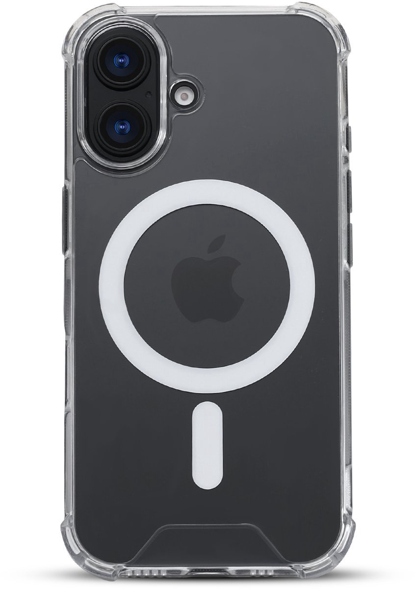 Zolveisa Magnetische Transparante Beschermhoes – Compatibel met iPhone 17 – Schokbestendige Magneet Cas
