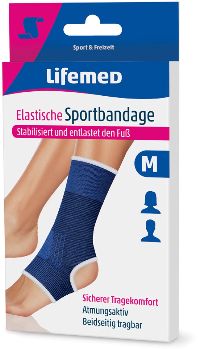 Lifemed sportbandage enkelsteun maat S