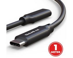 ProFPS USB-C Verlengkabel - 1 Meter - USB 3.2 Gen 2 - 100W - 20Gbps
