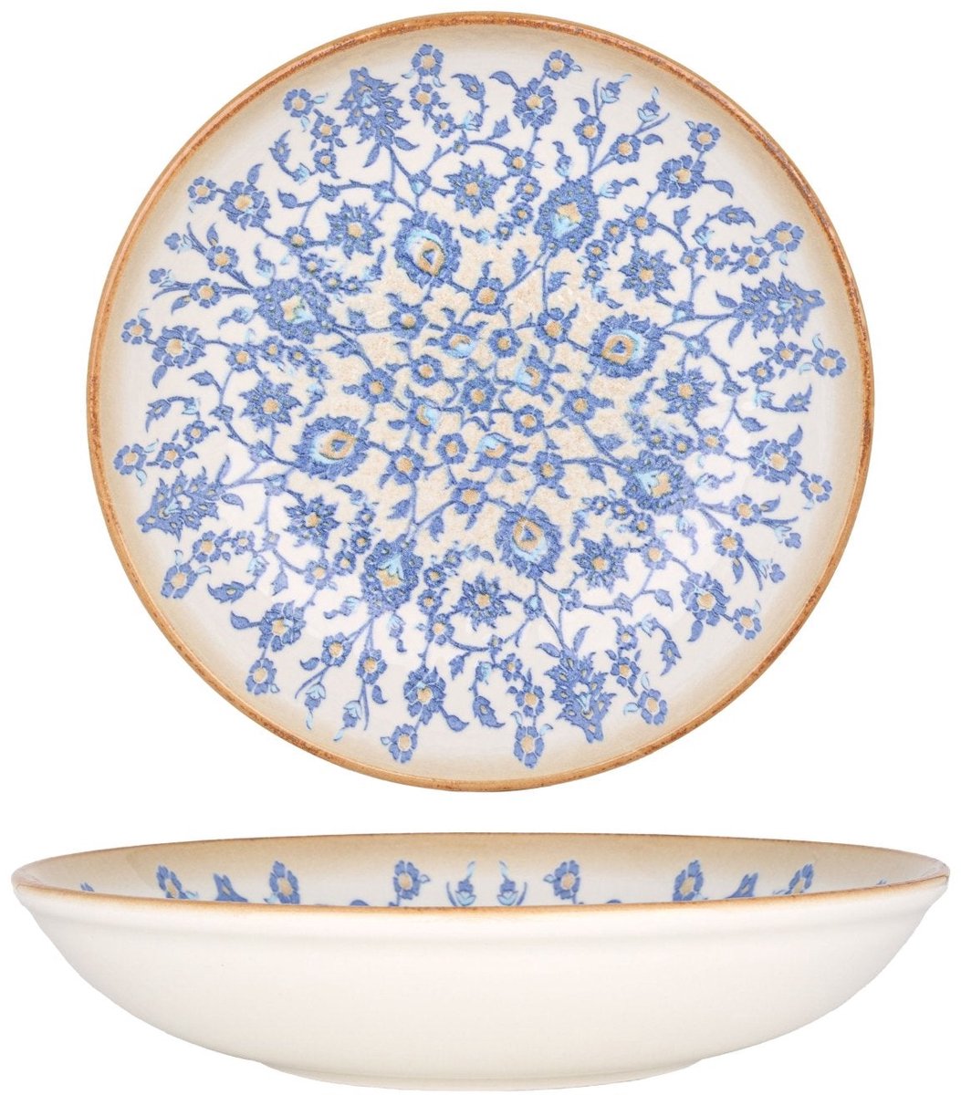 Rinart Diepbord - Tiara - Porselein - 25 cm (1300cc) - set van 6