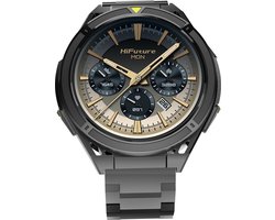 HiFuture Active Smartwatch - Zwart/Geel - 1.43" amoled scherm - GPS - Kompas - Hoogtemeters