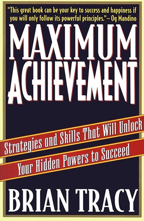 Maximum Achievement - cover