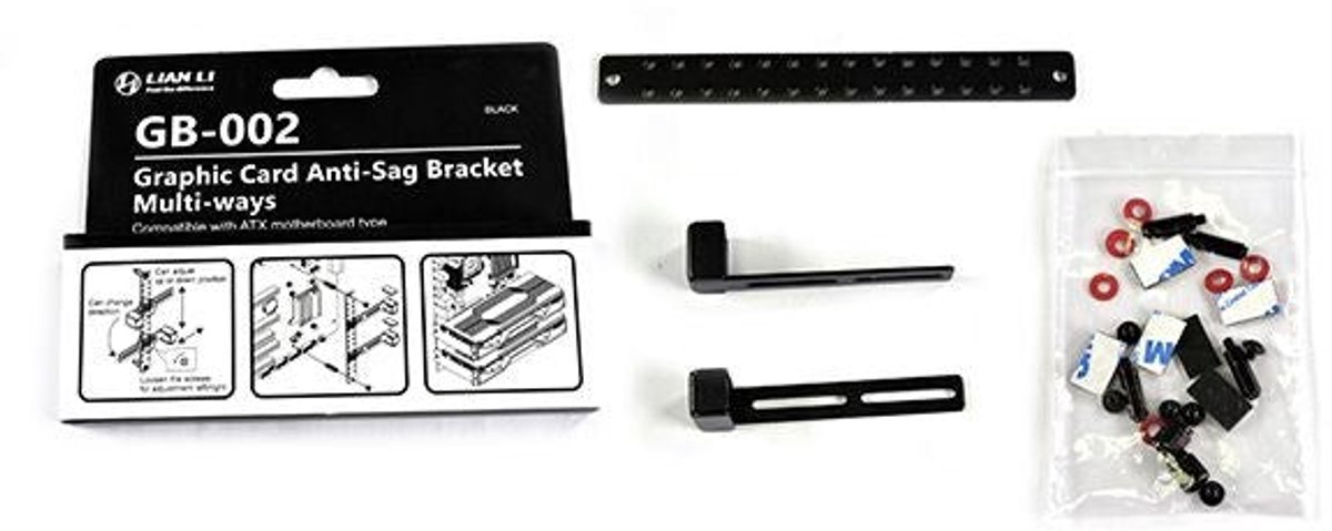 Lian Li Gb 002 Houder Voor Videokaart Zwart behuizing - afbeelding 5
