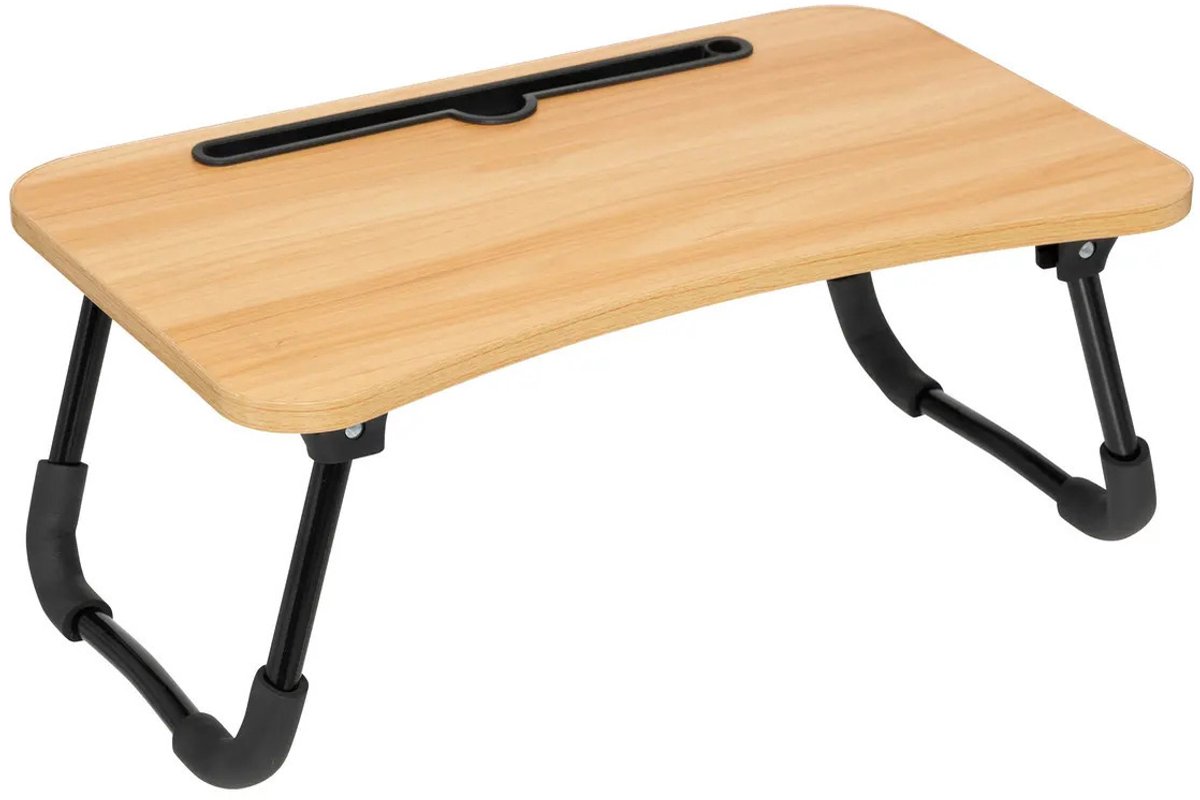 5Five Athome Opvouwbare Computersteun - 48x30x21cm - Beige