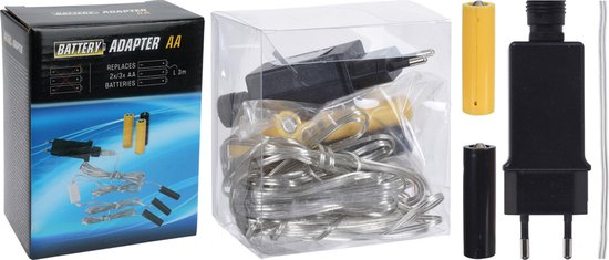 Adaptateur de batterie pour l'alimentation électrique de la prise 4x AA