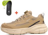 Silvex® Dreamwalk Veiligheidsschoenen - Memoryfoam zool - Werkschoenen voor Dames en Heren - Pijnverlichtend - Stalen Neus - Orthopedisch - Sneaker - Antislip - Unisex - Ademend en licht design - Maat 46