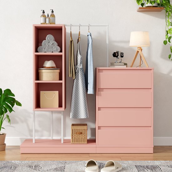 3 Stuks Opbergdozen Met Deksel, Opvouwbare Opbergkist Met Transparant Venster Opbergmand Stof Met Handgrepen Kledingkast Organizer Voor Kleding Speelgoed Boeken