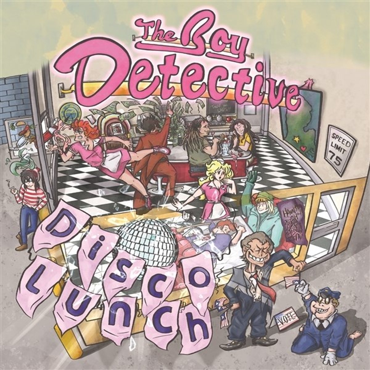 The Boy Detective - Disco Lunch (LP) (Coloured Vinyl)