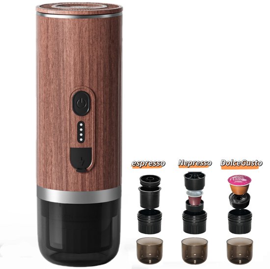 Machine à Expresso Portable USB - Auto-chauffante, 120 Ml, Pour Voyage, Bureau, Camping