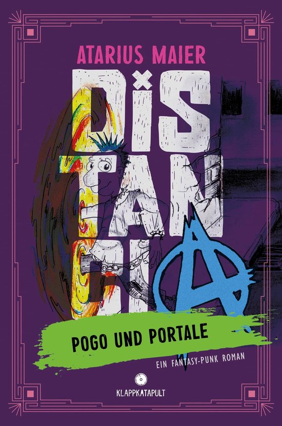 Distancia – Pogo und Portale (Ein Fantasy-Punk Roman) - cover
