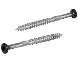 Radix - Potdeksel - Tuinhout schroeven - Zwarte kop - Torx 4,0x50mm - RVS (200 stuks)