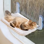 Grote kattenhangmat voor ramen, 52 x 30 cm, kattenbed, raam met