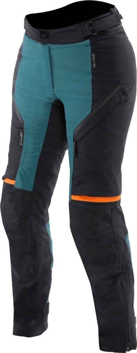 Dainese Mangen Absøluteshell™ Pro Waterdichte Dames Dark Sea Zwart Textiele Motorbroek - Broek