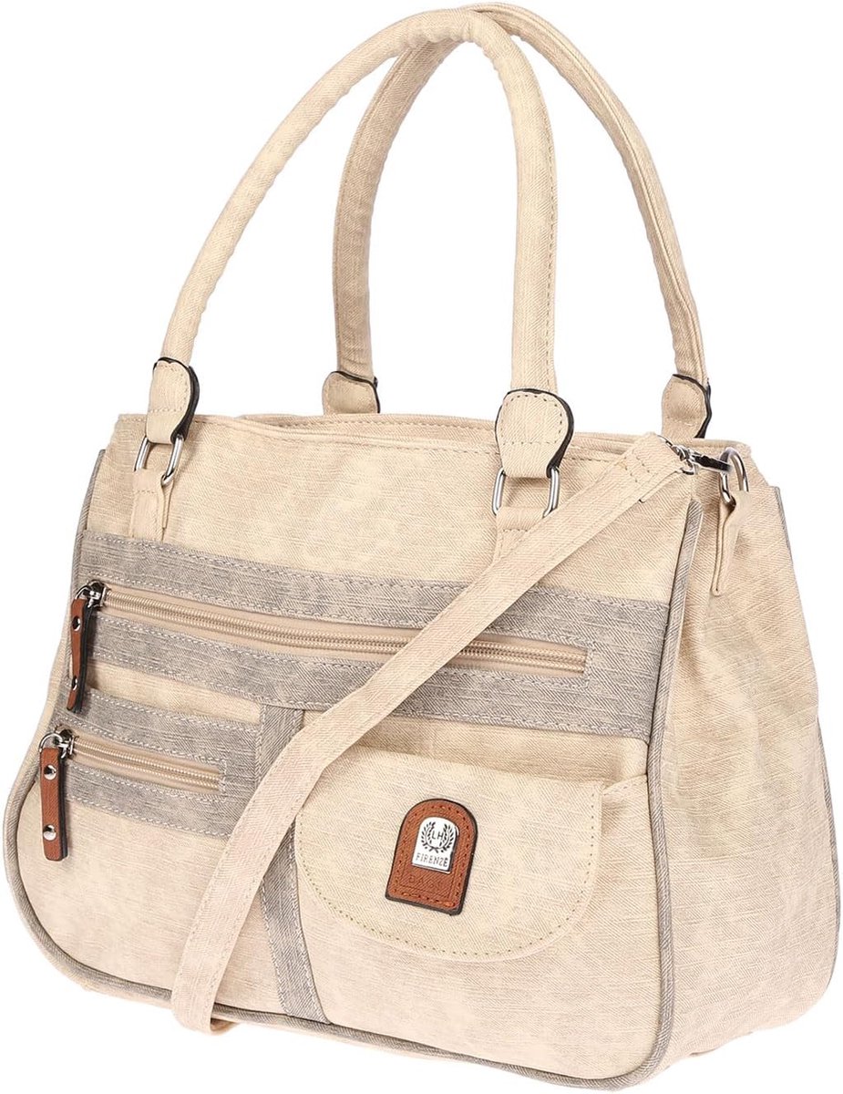 Grote Schoudertas Dames in Lederlook
