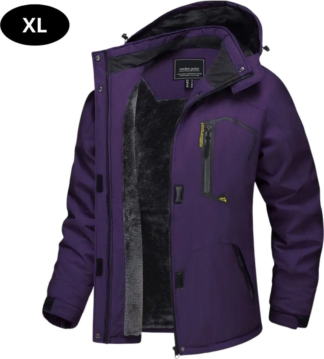 Livano Skipak SkiBroek Skijas Ski Suit Wintersport Dames 2-Delig Paars