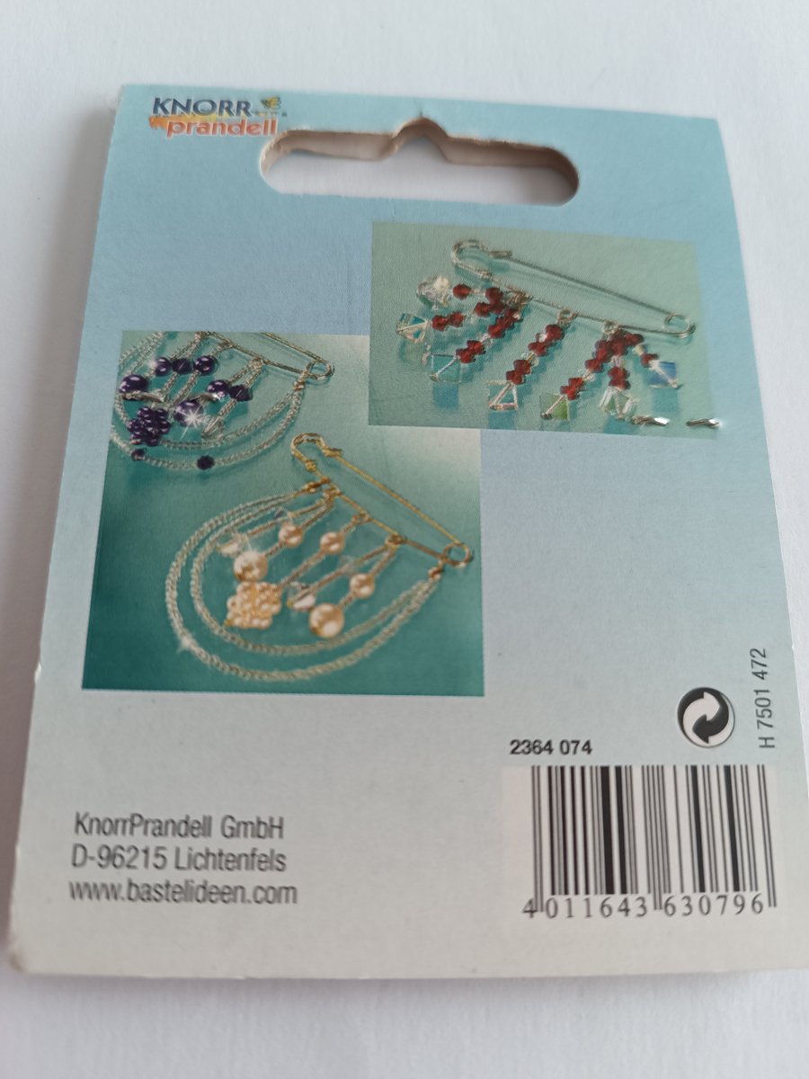 Sieraden maken speld met 3 ogen goud kleurig