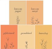 Hallmark-pakket Van 24 Handgemaakte, Gemengde Wenskaarten In Een Doos Moderne Groene Verjaardagskaarten Babyshowerkaarten Trouwkaarten Condol~p127565217