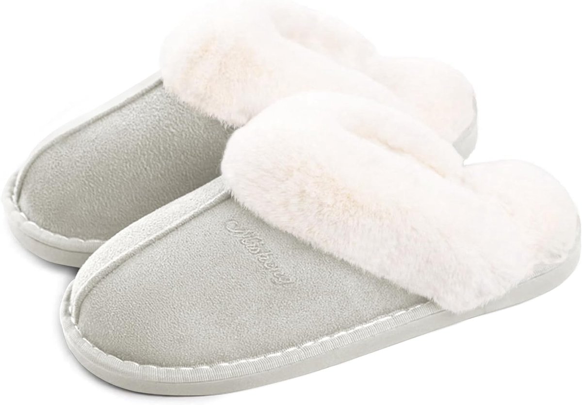 Dames Warm Winter Slippers met Antislip en Zacht Pluche