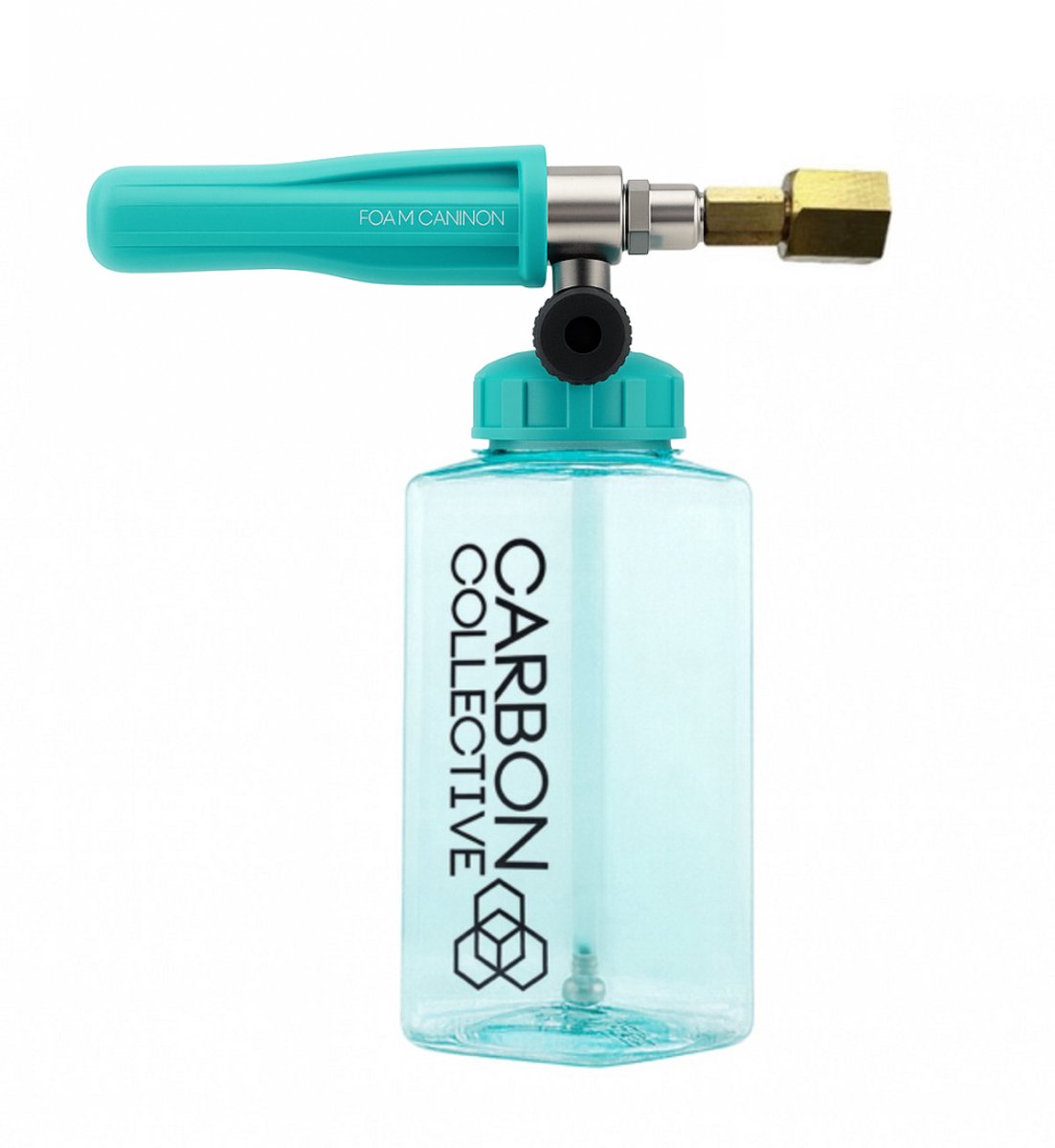 CARBON COLLECTIVE – Ultimate HD Snow Foam Lance – Clear Teal – Transparent Blue - KARCHER HD-S EAZY LOCK