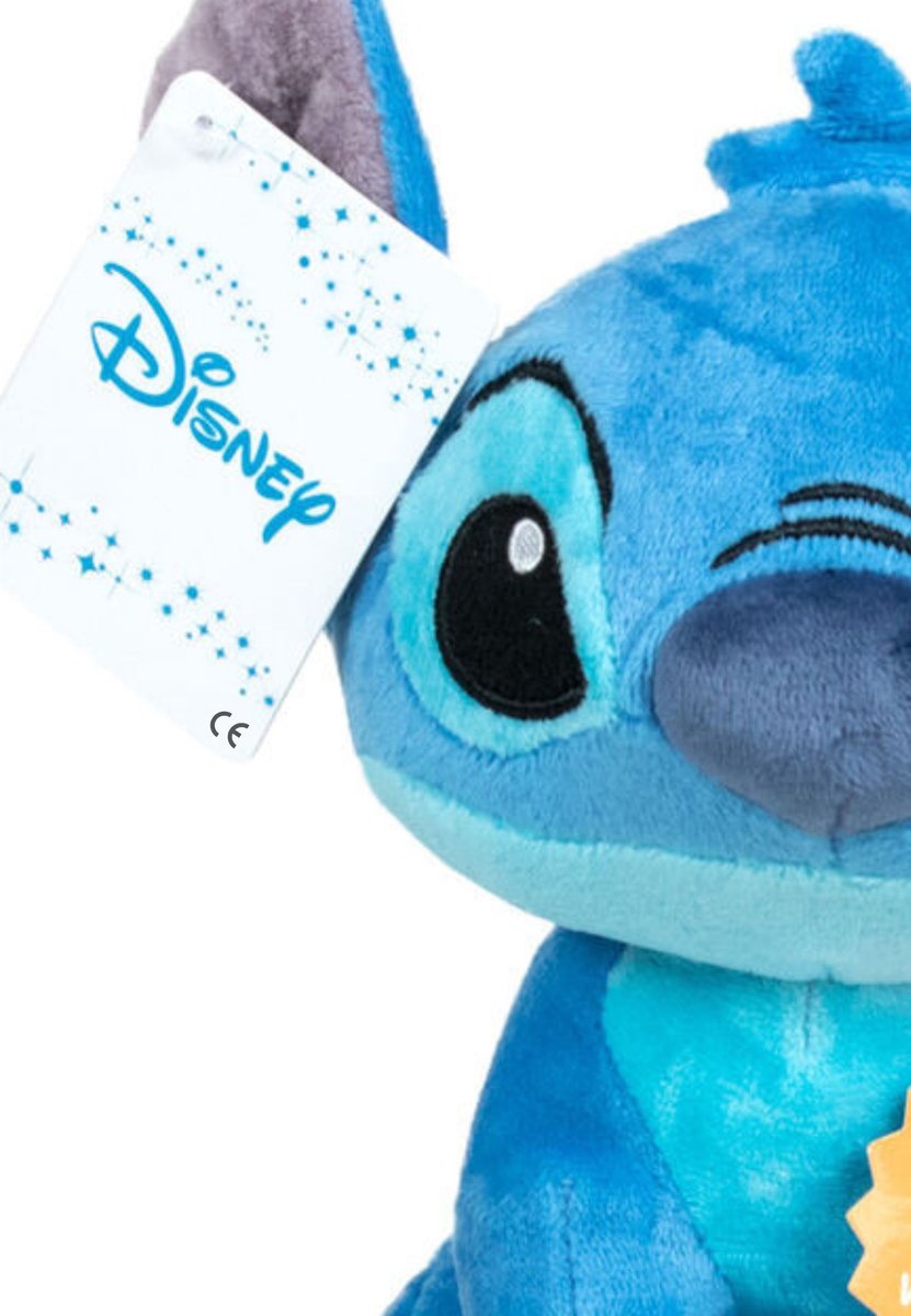 Stitch Knuffel Disney Junior 30 Cm Pluche Blauw - Play By Play