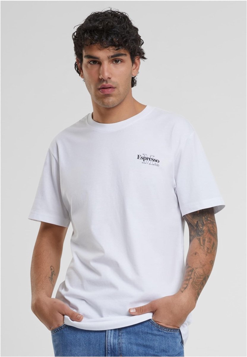 Mister Tee Espresso M Club Heren T-shirt M Wit