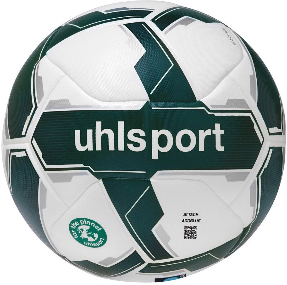 Uhlsport Attack Addglue Ftp Trainingsbal - Zwart / Wit | Maat: 4