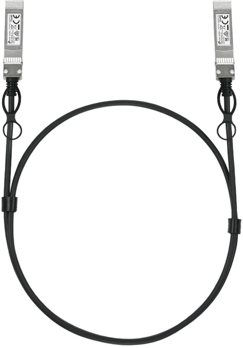 TP-Link Omada SM6220-1M InfiniBand en Glasvezelkabel SFP28 Zwart, Zilver