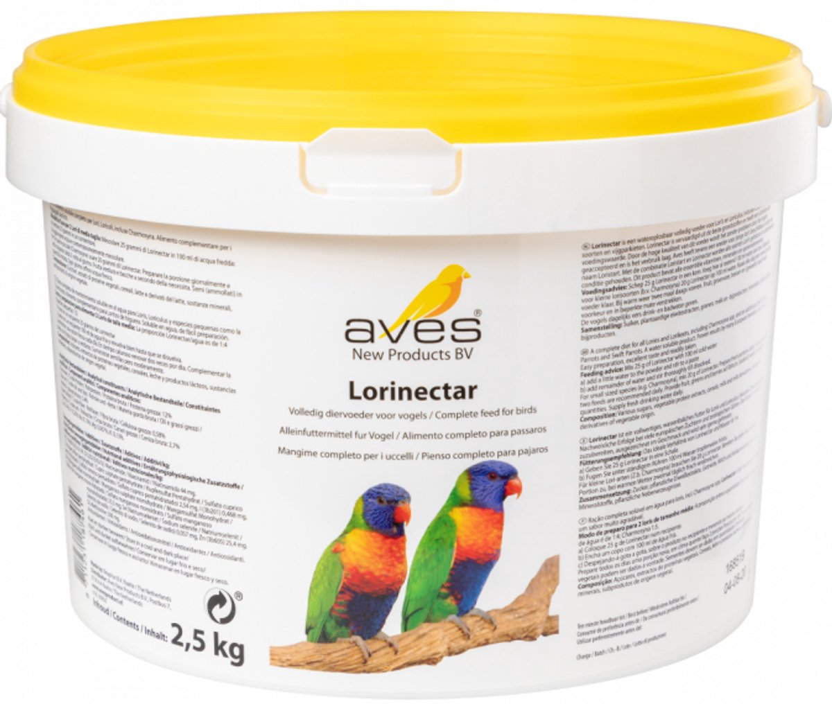 Aves Lorinectar 2 x 2,5 kg
