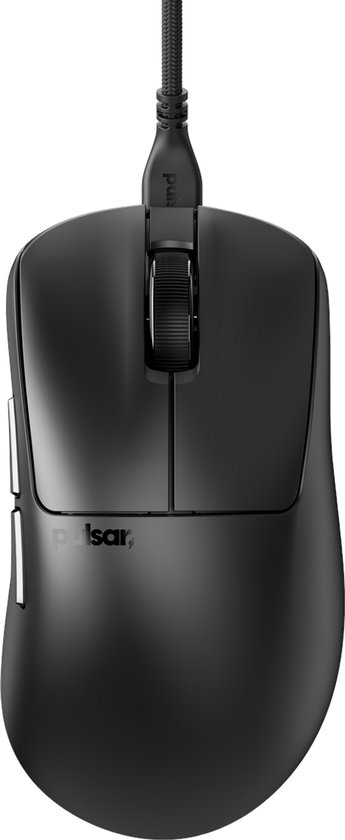Pulsar Xlite V3 Medium Wired Zwart - bedraad 8000 Hz - 650 IPS - 26000 DPI - PAW3395 - Zwart