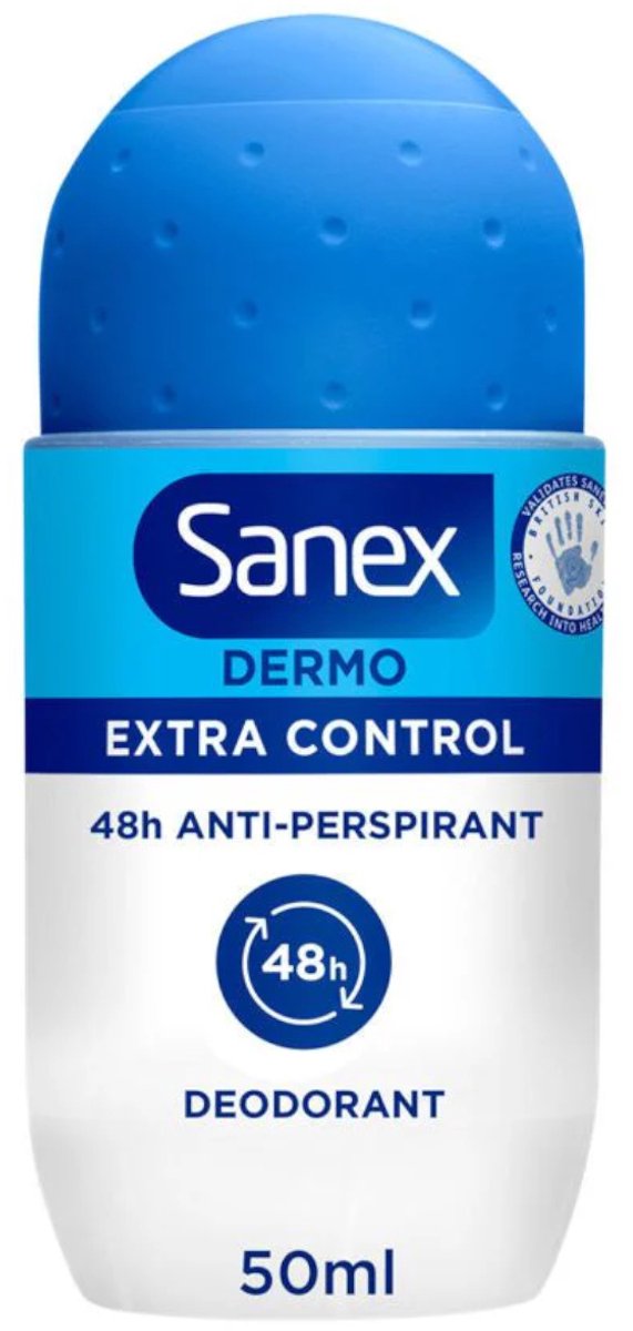 Sanex deodorant roll-on extra control 50 ml