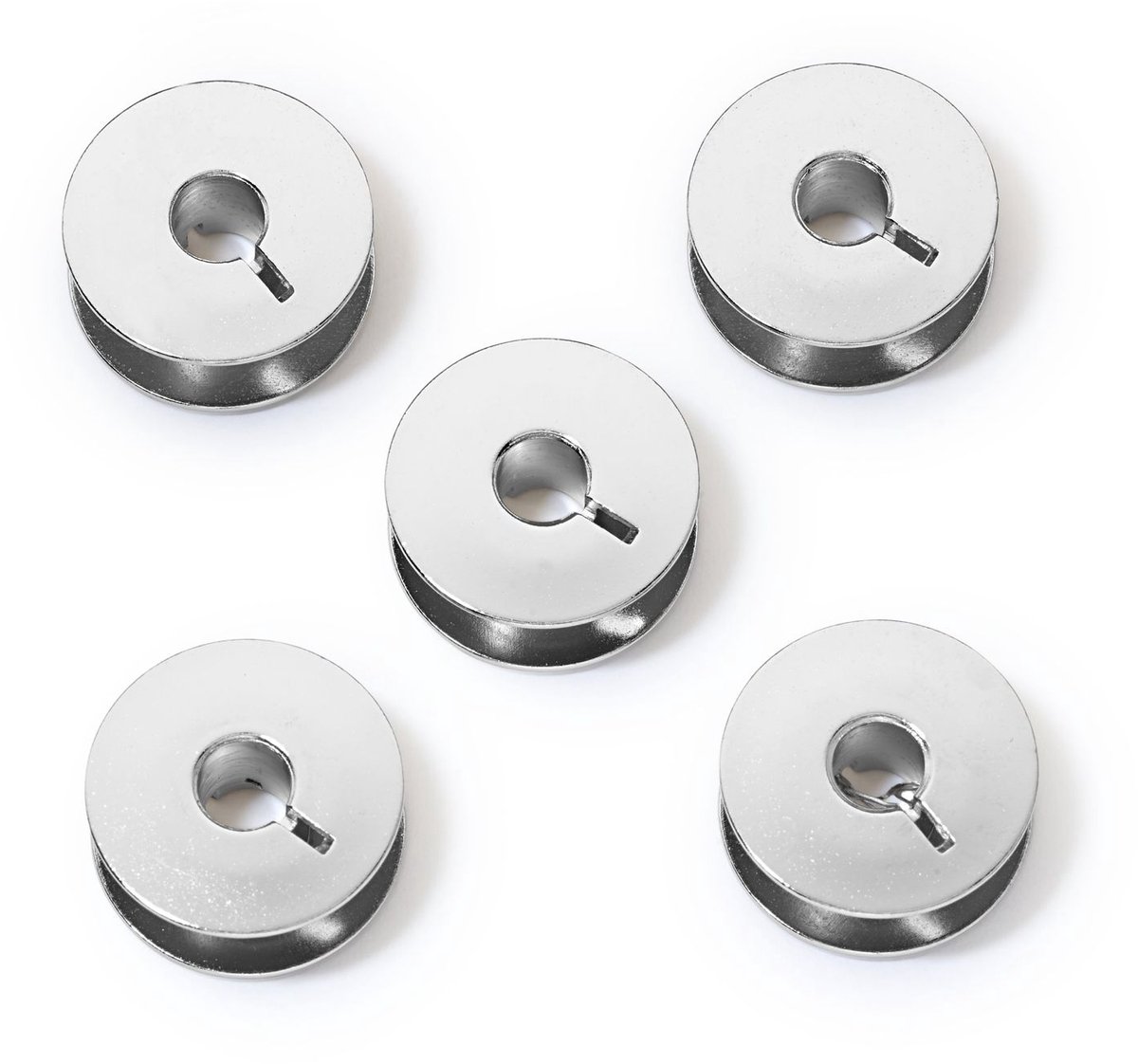 Spoelen voor kleine omloopgrijper Ø 21,2 mm metaal 5 st. - Machinenaalden - Prym