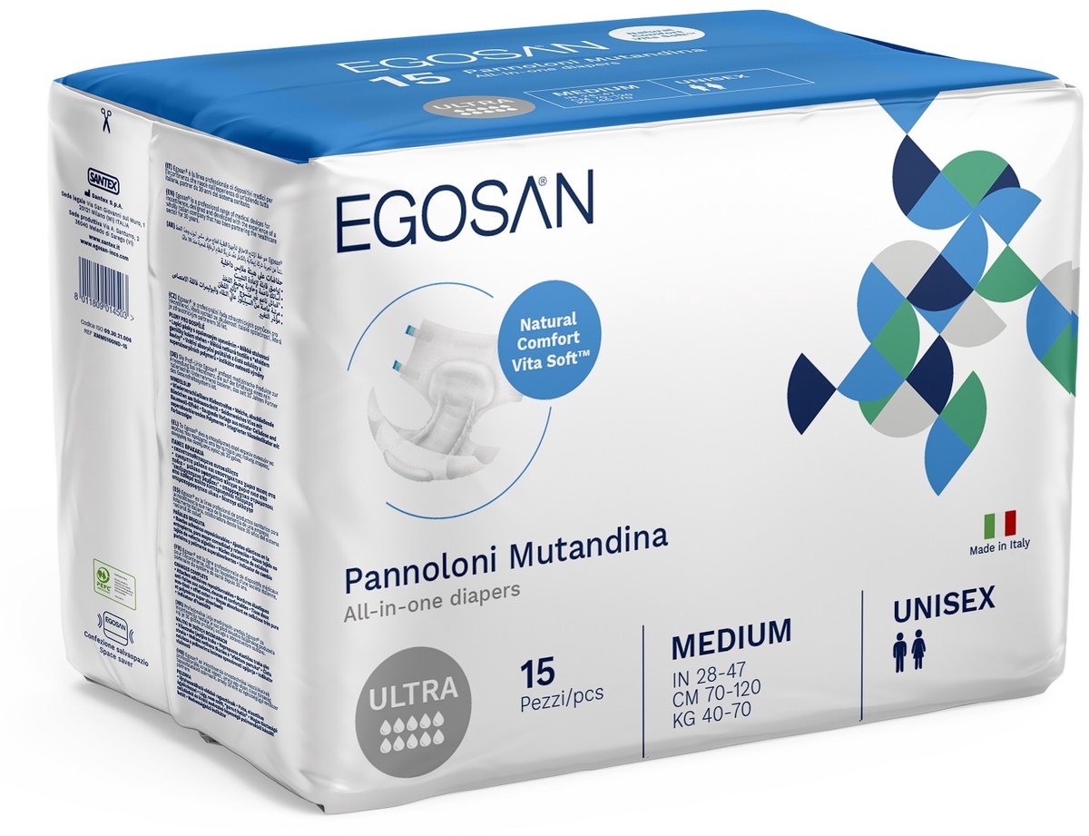Egosan Vita Soft Ultra Medium - 1 paquet de 15 protections