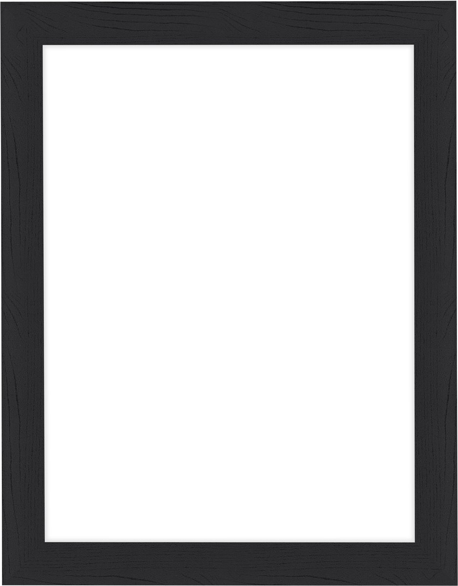 Dutch Frame Factory Fotolijst 36x48 cm - MDF - Zwart Houtnerf - Colonia