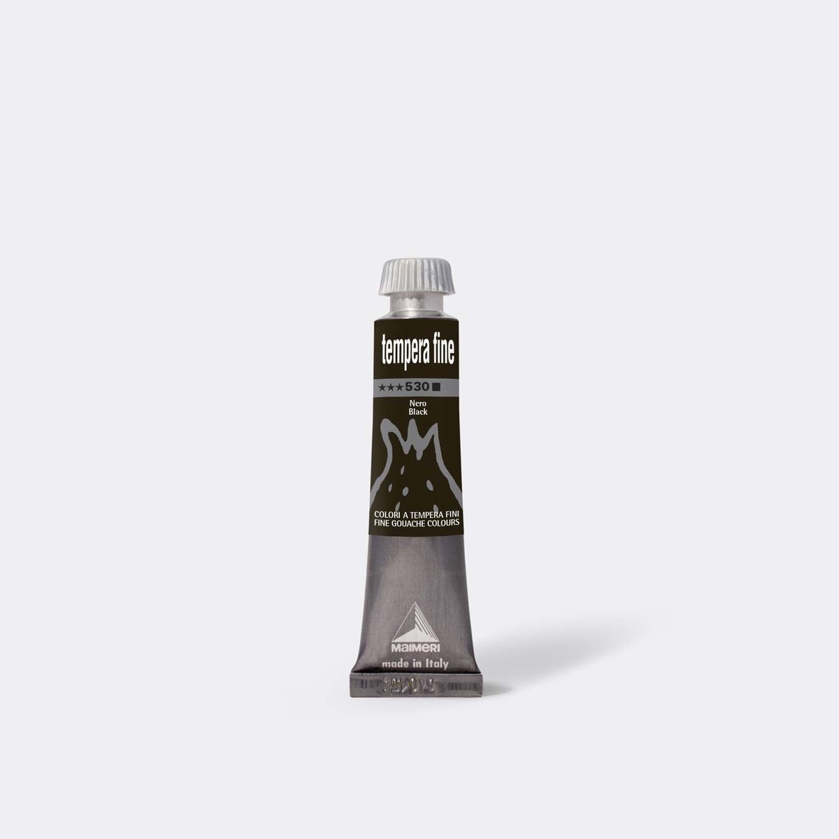 Maimeri - Tempera Fine gouache - Nero 530 - 20 ml
