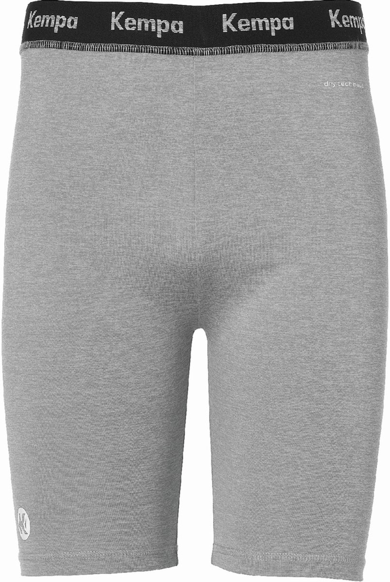 Kempa Attitude Thermo Short Donker Grijs Melange Maat L