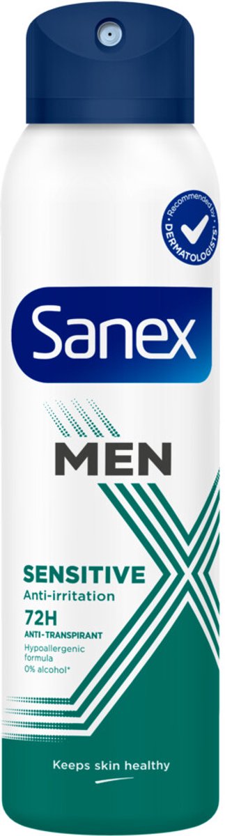 Sanex Deodorant Spray Men 72H Sensitive - 200 ml
